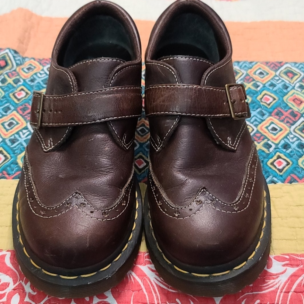 Dr Martens buckled oxfords